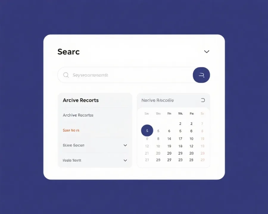 历史记录查询示意图